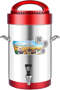 Fully Automatic Breakfast Shop Soy Milk Machine Large Capacity Large Filter-Frees Grain Soy Milk Machine Commercial Rice Cereal Machine (10L)