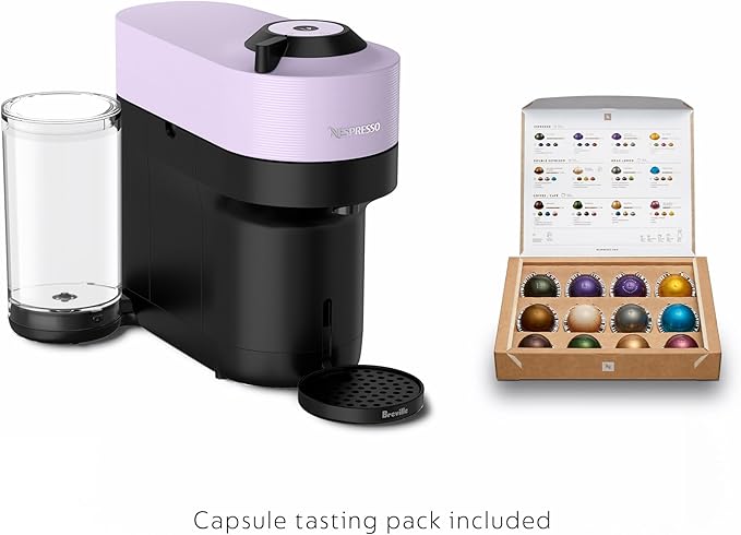 Nespresso Vertuo Pop+ Bundle by Breville Lilac