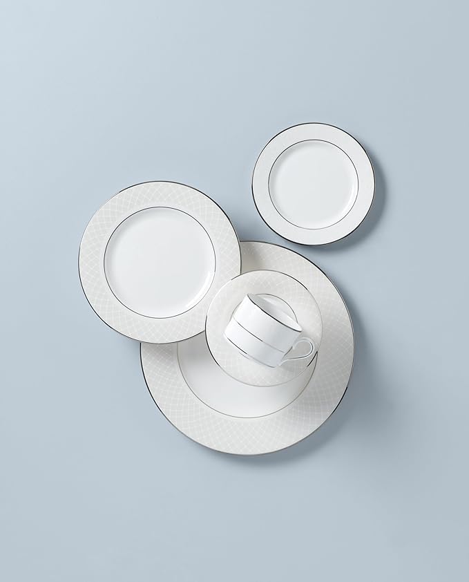 Lenox Venetian Lace 5 Piece Place Setting 5-Piece Place Setting Lenox Venetian Lace Fine DinnerwareWhite