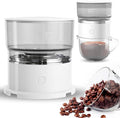 Coffee Maker with Stainless Steel Filter with Precise Temperature Control Heat Resistant Compact Lightweight Travel Coffee Dripper BrewerPortable Coffee Maker for Home Cafe Office White