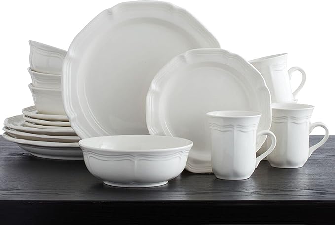 Mikasa French Countryside 16-Piece Dinnerware Set Service for 4