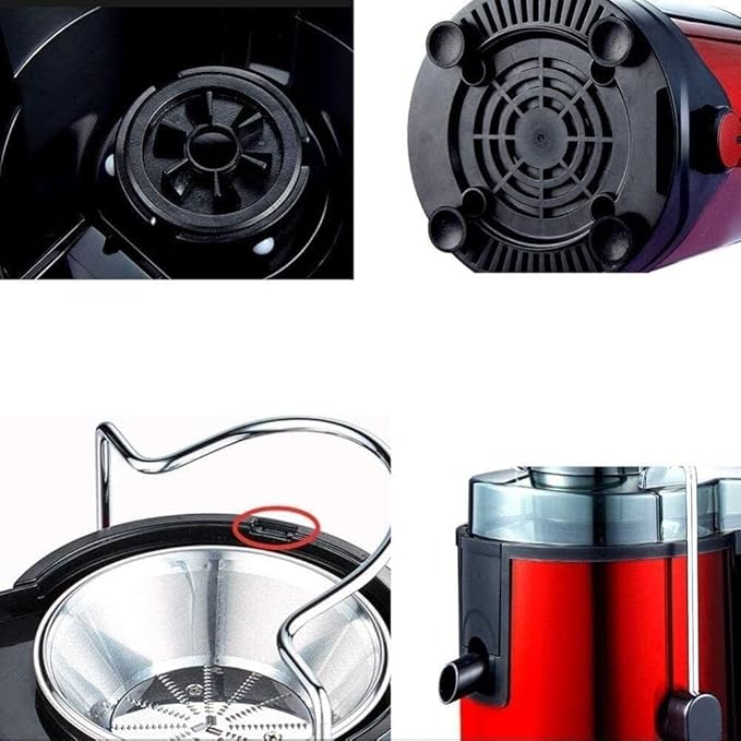 Multifunctional Electric Juicer Extractor Cold Press Juicer with 2-Speed Control 600ml 250W BPA-Free