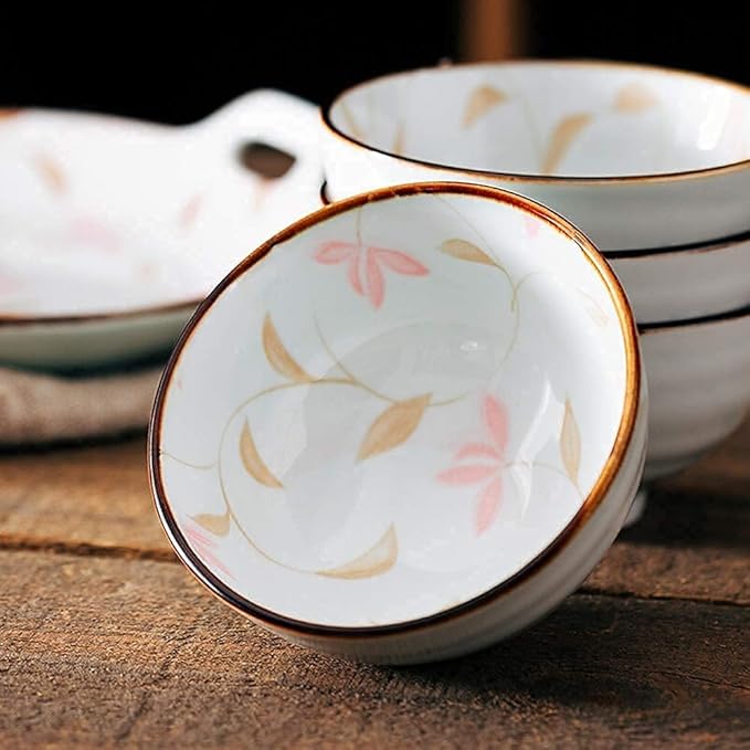 Dinnerware Set Kitchen And Dining 28-Piece Porcelain Underglaze Tableware Set Japanese Cherry Blossoms Ceramic Dishes Set With Bowls Plates Service For 8 Great Gift F