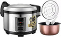 Commercial Rice Cooker and Slow Cooker with Thicken Non-Stick Inner Pot Ideal for Hotels Restaurants Canteens and Schools (25L
