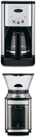 Cuisinart DCC-1200 Brew Central 12-Cup Coffeemaker and DBM-8 Supreme Grind Automatic Burr Mill Bundle