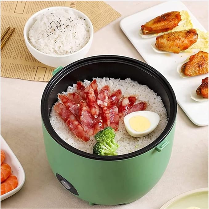 1.8L Small Rice Cooker Multi-Function Rice Cooker with Detachable Non-Stick and Keep Warm Function for 1-3 People Rice Cooker (Yellow)