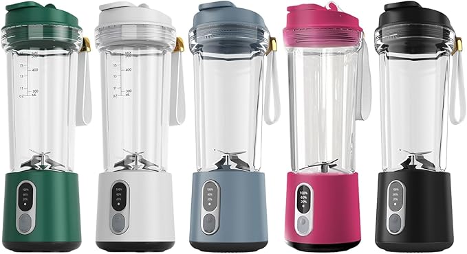 Portable 300W 500ml Fast Speed Countertop Blending Machine For Shakes Home Juicer Electric Multifunctional Travel