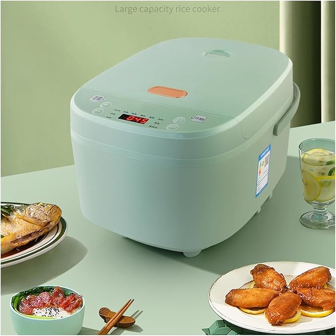 Electric Pressure Cooker Commercial Rice Cooker 5L Smart Rice Cooker With Steamer Non-Stick Cooking High Temperature Resistance