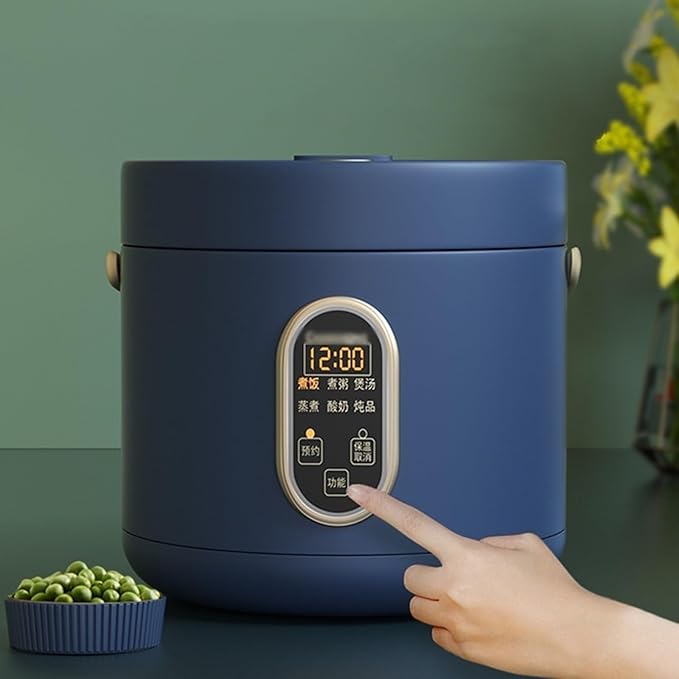 GRFIT Mini Rice Cooker 2L Small Rice Cooker Intelligent Reservation Porridge Multifunctional Household 2-3 People (Color : A) jinyi2016SHOP-1998