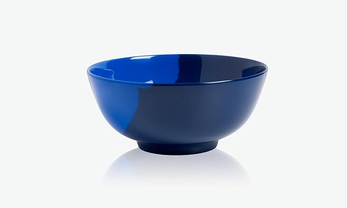 Melamine Serving bowls | Extra Durable Melamine Pasta Salad Bowl | Shatter-Proof and Chip-Resistant | Dishwasher Safe BPA Free | Lightweight Dinnerware Set of 4 | Perfect for Parties Picnics BBQ