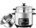 Small Rice cooker Electric Rice Cooker Automatic Cooking Removable Inner Pot | Measuring Cup &amp Spatula Keep Warm Function(3L)