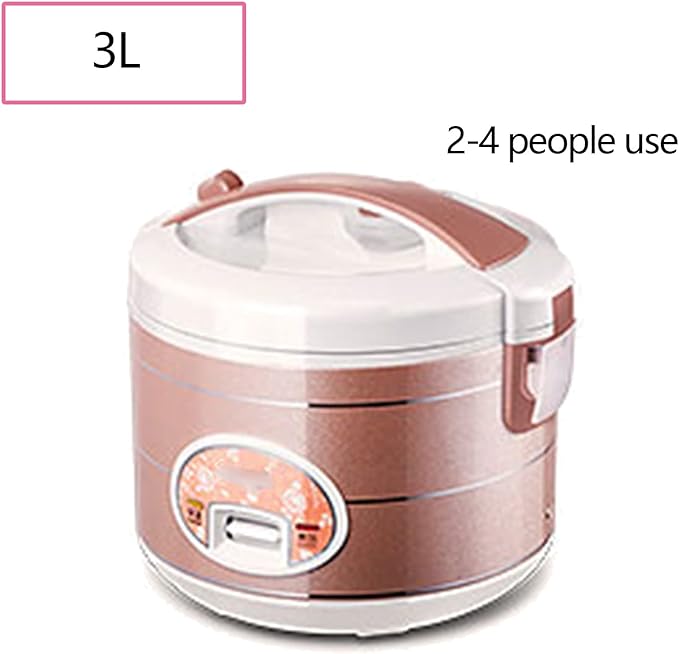 Rice Cooker With Automatic Keep Warm Function Multifunctional Rice Cooker Large Capacity Suitable For Porridge Soup (Size : 3L)