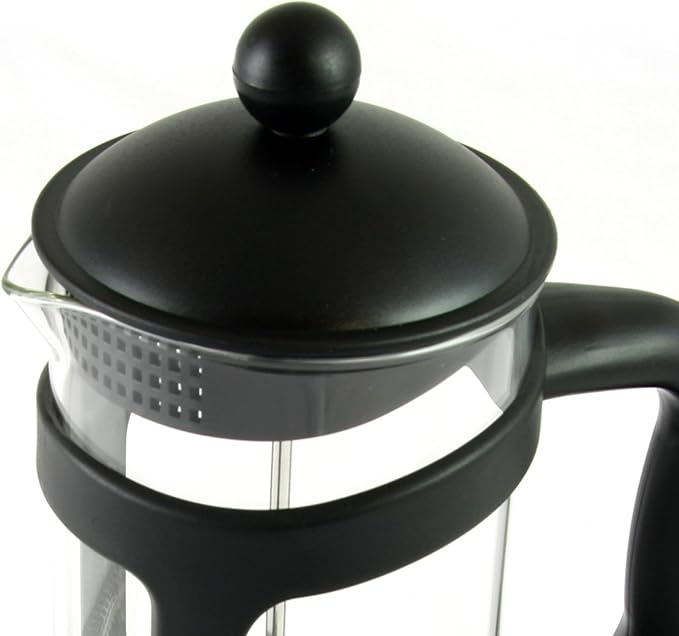28 Ounce Glass French Press Coffee Maker with Stainless Steel Mesh Filter Manual Coffee Brewer