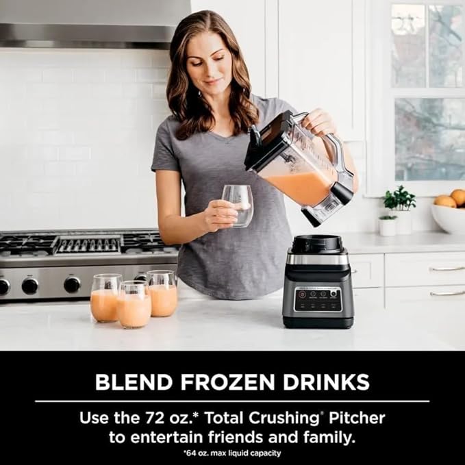Professional Plus Blender DUO with Auto-iQ 1400-Peak-Watt Motor and 72-oz Total Crushing Pitcher