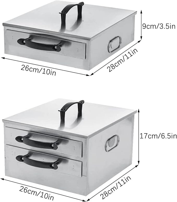 Rice Noodle Rolls Machine Stainless Steel Rice Noodle Roll Steamer Drawer Steaming Food Cookware Set for Kitchen Storage Container1 Layer