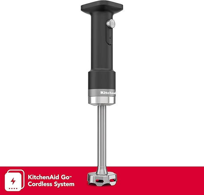 KitchenAid Go™ Cordless Hand Blender - battery sold separately KHBRV00 Black Matte