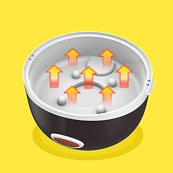Electric Lunch Box Portable Multifunction Mini Cooker1.2L Food Heated Steamer Rice Cooker Egg Steamer