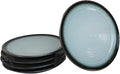 Ebros Gift Blue Sky Stars Artistic Seikai Porcelain Collection Dinnerware Serveware Kitchenware Set Asian Japanese Dining Restaurant Supply (Pack Of 5 Large Round Dinner Plates 10D)