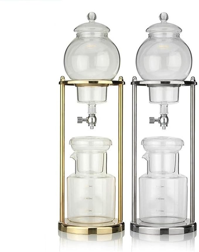 Coffee Carafe Drip Coffee Maker Espresso Coffee Cold Brew Machine Ice Dripper Pot Reusable Glass Filter Percolator Tools Coffee Maker Pot Convenient