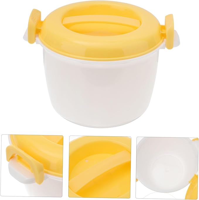 Didiseaon Microwave Rice Cooker Multifunctional Cooking Container Lightweight Portable - Plastic Aroma Housewares