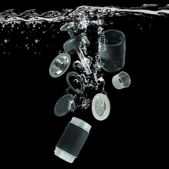 Coffee Machine Portable Coffee MakerManual Espresso Coffee Machine Compatible with Ground Coffee Nespresso Capsule