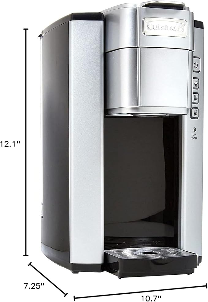 Cuisinart SS-5P1 Single-Serve 40-Ounce Coffeemaker Stainless SteelSilver