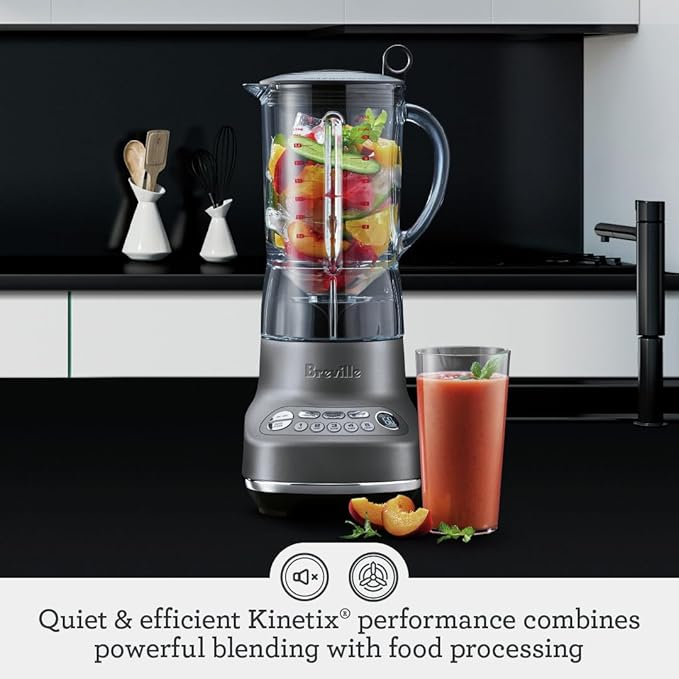 Breville BBL620SIL Fresh and Furious Blender Silver