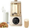 Nut Milk Maker 1750Ml - Mini Countertop Device with 14 Programs for Juices Soy Milk Smoothies and Milkshakes Hot and Cold Functionality