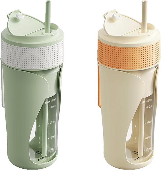 450ml Blenders Cup with High Speed Motor USB C Rechargeable Juicer Cup Blending Bottles for Fruit and Veggie Juices Blender
