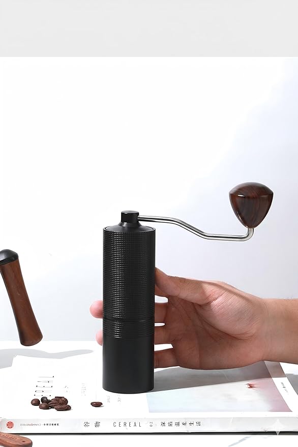 Pour Over Coffee Maker SetAll in One Travel Coffee Kit with Manual Burr Grinder Stainless Steel Mug &amp Reusable Filter - Complete Coffee Dripper Set for Camping Hiking &amp Office