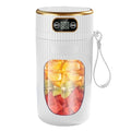 Portable Juicer Cup Real Battery - Easy Cleaning Ideal Health Enthusiasts Fitness Lovers(01Single Machine)