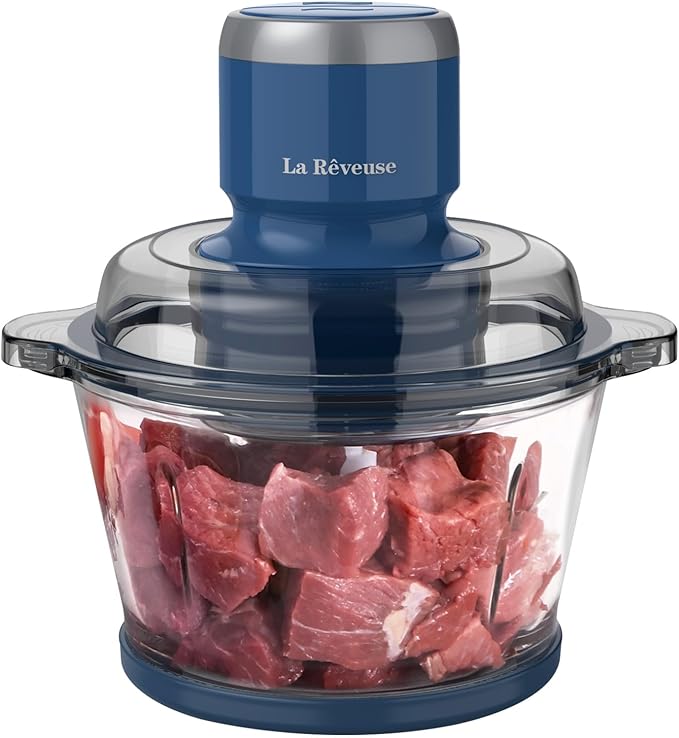 La Reveuse 400W Stainless Steel Smoothie Blender + La Reveuse 7-Cup Food Chopper