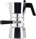 Mocha Pot Double Valve Coffee Machine Creative(Silver 90ml)