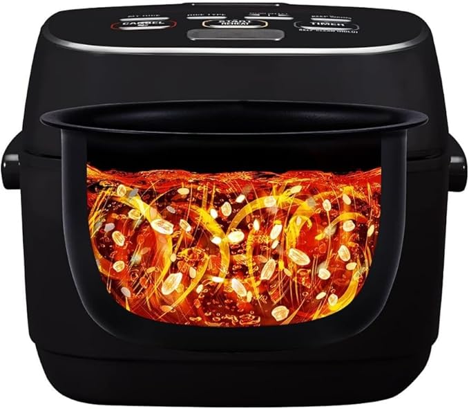 Zojirushi NW-JEC10BA Pressure Induction Heating (IH) Rice Cooker &amp Warmer 5.5-Cup Made in Japan