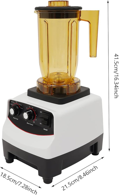 1200 Ml Brew Cream Milk Shaker 1800W Tea Brewing Machine Smoothie Maker Multifuction Food Blender Adjustable Speed (10 Gears) 9.17 x 7.67 Inch for Making Smoothies Pureed Fruit Juices