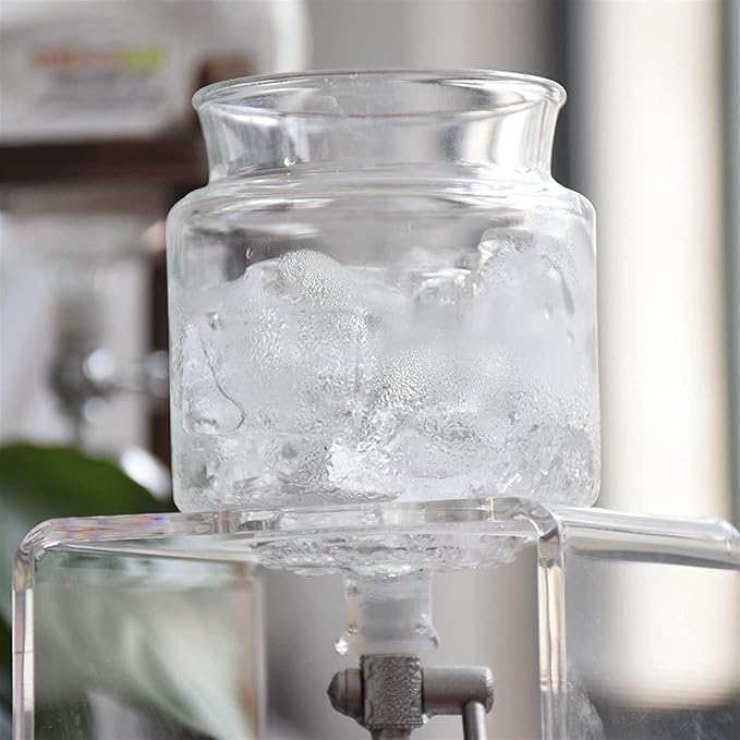Percolator Coffee Pot Ice Drip Coffee Pot Coffee Maker Filter Glass Percolators Espresso Barista Dripper Pot Ice Cold Brew Pots Brewer