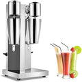 180W Commercial Milk Shake Machine 18000 Rpm/min Portable Milkshake Mixer 2 Gear Speed Adjustable/360° Uniform Stirring for Bars Cold Drink Shops