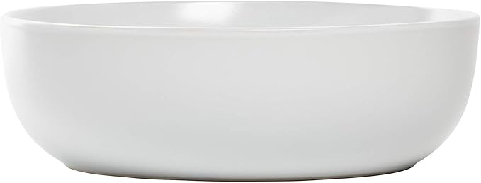 10 Strawberry Street Wazee Matte Coupe Dinnerware Pack of 16 White