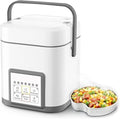 GRFIT Mini Rice Cooker 2.5 Cups(Uncooked) Ceramic Coating Portable Cooker 1.2L Travel Small for 1-3 People jinyi2016SHOP-1998