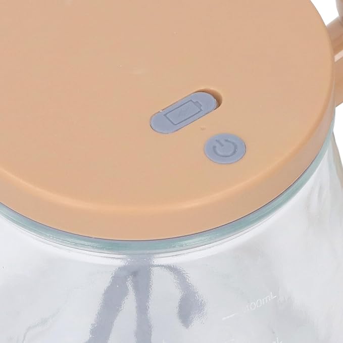 Self Stirring Mug 400ml Glass Rechargeable Fully Automatic Electric Self Mixing Cup High Speed Portable Self Mixing Coffee Mug Automatic Stirring Cup for Coffee Home Travel
