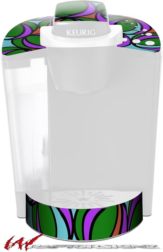 Decal Style Vinyl Skin compatible with Keurig K40 Elite Coffee Makers Crazy Dots 03 (COFFEE MAKER NOT INCLUDED)
