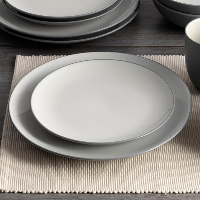 Noritake Colorwave Slate 24-Piece Dinnerware Set Service for 4