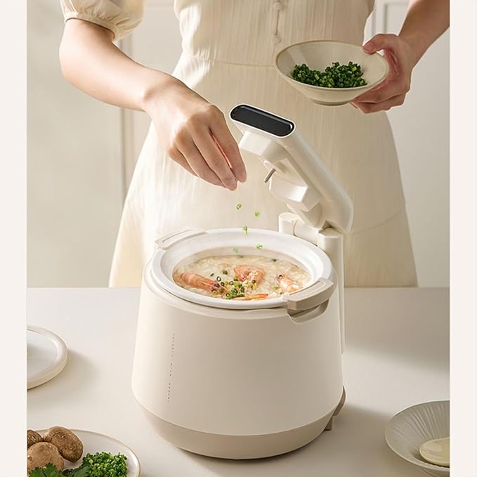 Rice Cookers Electric Rice Cooker Household Multifunction 1-3 People Mini Full Ceramic Liner Micro Pressure Intelligent Rice Cooker Rice Maker