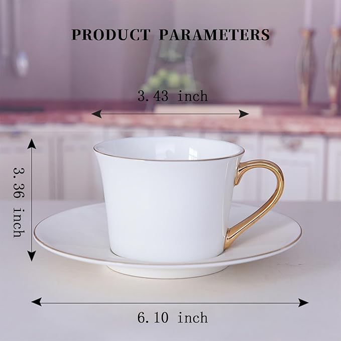 gold trim dinnerware set service for 6 24 pieces elegant dishes set elegant plate sets with cup sets for gathering wedding party and afternoon tea