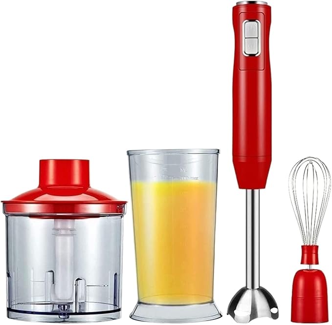 TOEWOE Hand Blender Immersion Blender 9-Speed Immersion Multi-Purpose Hand Blender 304 Stainless Steel Stick Blender BPA-Free Kitchen Tool