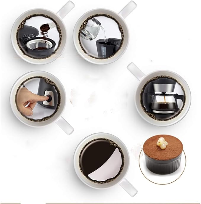Home Coffee Machine Fully Automatic Mini Pot Drip Maker Tea