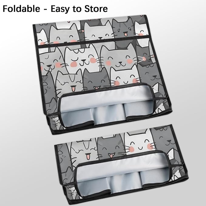 cfpolar Kitchen Aid Mixer Cover Compatible with 6-8 Quarts Cute Cat Kitten Stand Mixer Cover Kitchen Aid Mixers Accessories Appliance Organizer Bag Dust Covers with Zipper Pocket