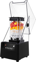 Blender For Smoothies 1.8L/0.48Gal Soundproof &amp Quiet Commercial Blenders 2200W Professional Soundproof Smoothie Machine with Time Function for Smoothies Juices Milkshakes