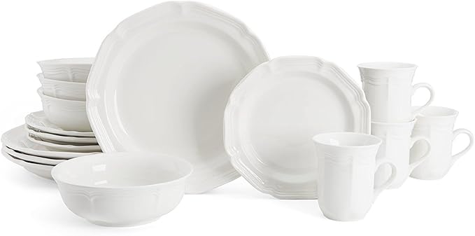 Mikasa French Countryside Stoneware Ivory 20 Pc Set