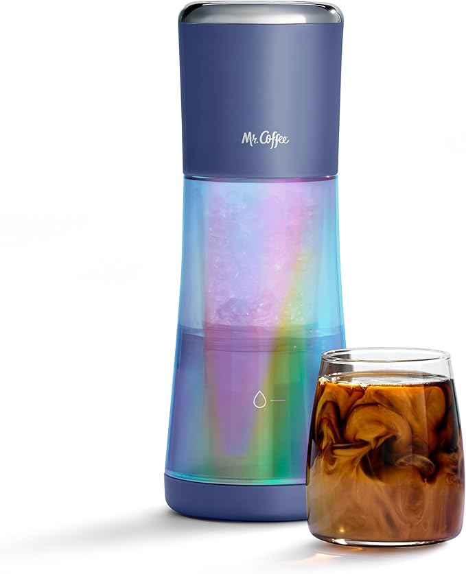 Mr. Coffee® Express Cold Brew Coffee Maker 10-Minute Cold Brew Coffee Machine Indigo